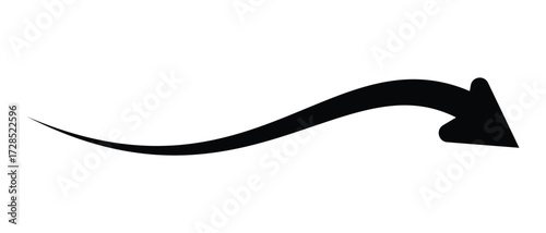 arrow icon, long arrow icon, wave curved long arrow icon, up and down arrow icon.