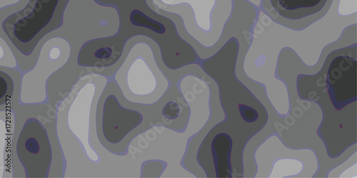 Abstract gray gradient contour pattern creating visual texture and subtle depth ideal for modern designs