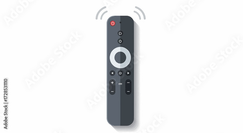 Elegant Remote Controller Illustrative Design For Modern Entertainment