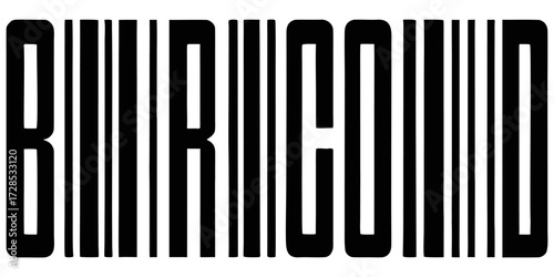 A high-resolution black and white barcode illustration with clean vertical lines of varying thickness and clear numeric digits below, isolated on a transparent background, crisp vector style suitable 