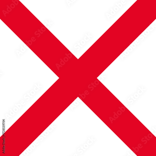 Flag of Alabama - square variant