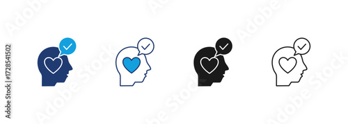 Belief Icon Set Multiple Style Collection