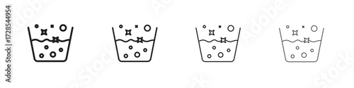 Soak icon outline trend modern simple versions