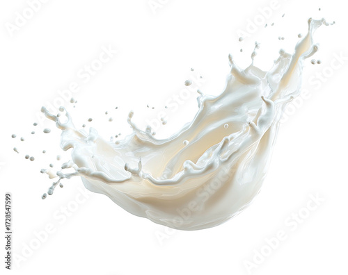 Milk splash on black background (3)