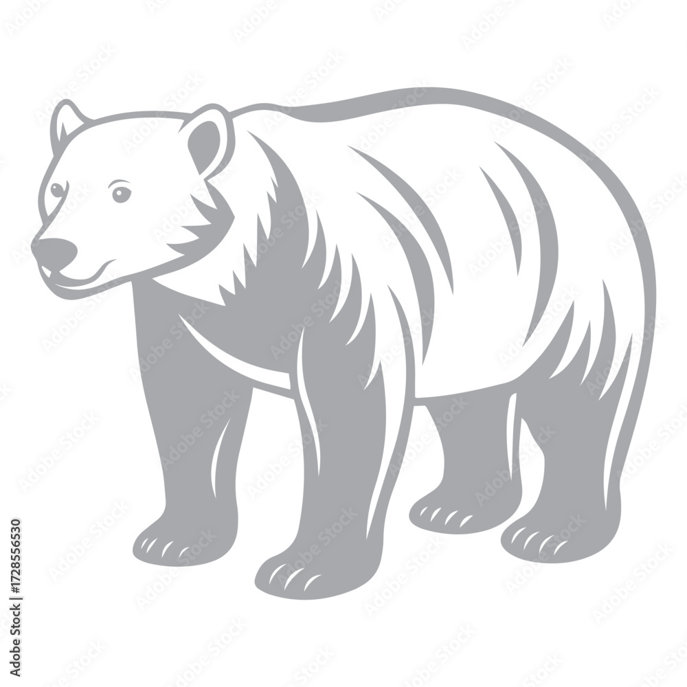 Fototapeta premium bear icon