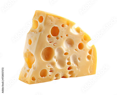 Close-up of a wedge of cheese (2)