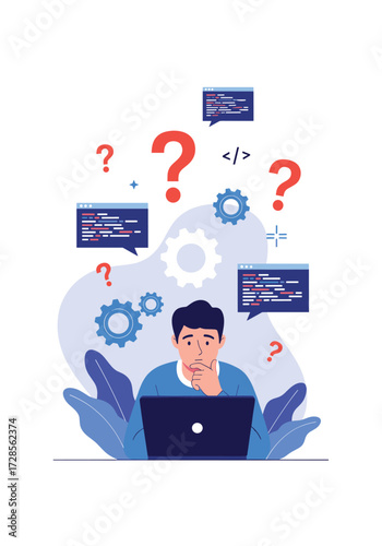 Understanding the complexities of coding and problem solving.