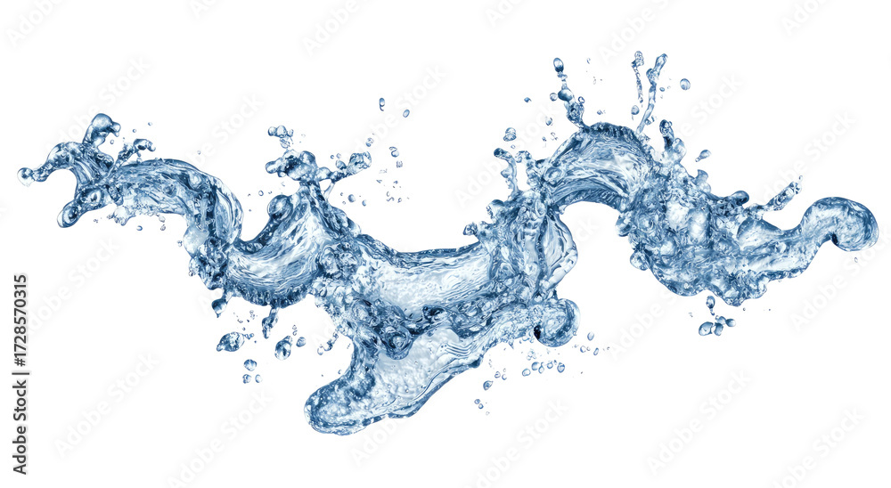 Obraz premium Abstract water splash (5)