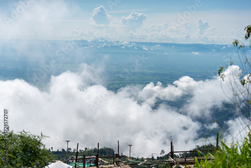 Morning Sea of Mist over the Mountains