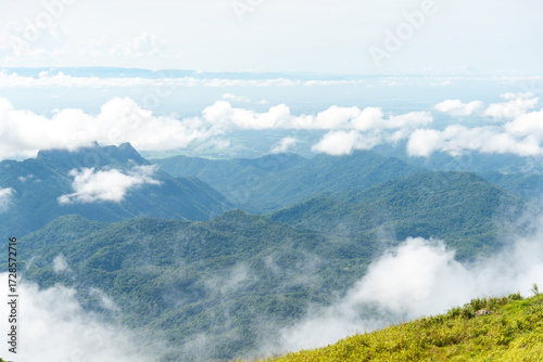 Morning Sea of Mist over the Mountains