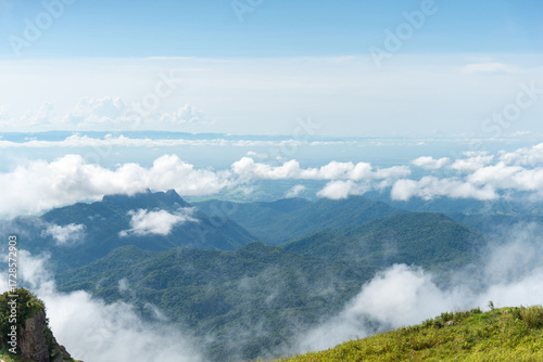 Morning Sea of Mist over the Mountains