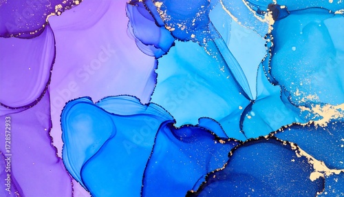 Abstract fluid art with vibrant colors (1)
