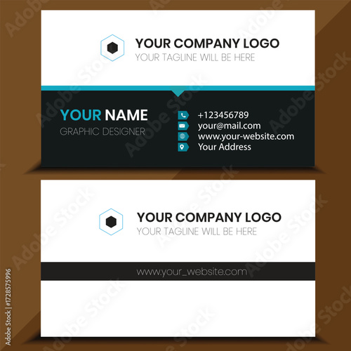 Modern Business Card Design Template | Graphic Designer Visiting Card