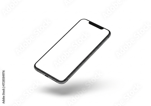 Floating Smartphone Mockup Showcase Your App or Design on a Realistic Mobile Device