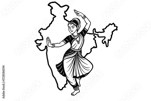 Bollywood dancer woman from India