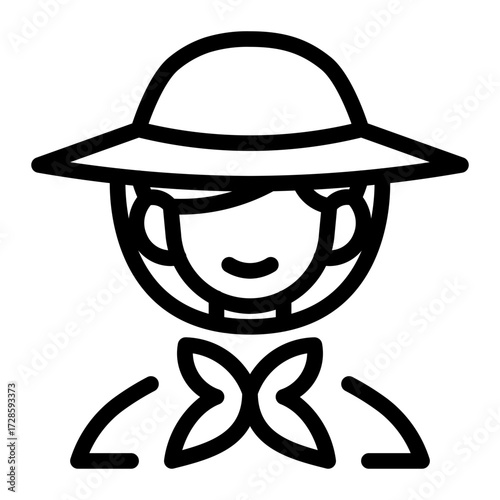 This Gaucho icon is suitable for the Argentine culture, etc.