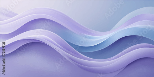 Abstract blue light wave line art design pattern