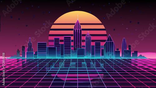 retro-80s-city-skyline---neon-glow--grid-floor--fu (1)