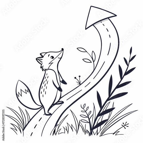 vector illustration of a bird