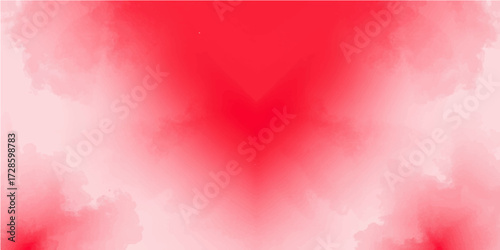 A soft pink, heart-patterned backdrop with abstract shapes creates a romantic and decorative illustration perfect for a Valentine's Day celebration