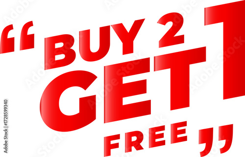 buy 2 get 1 free sale background 