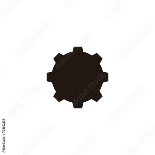 Tool, iron geometric symbol simple logo vector