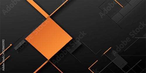 Black asphalt road texture template for website design vector illustration