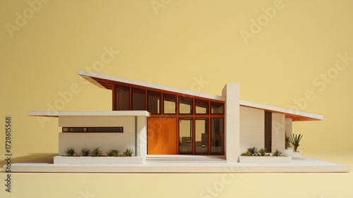 New modern mid century home 
