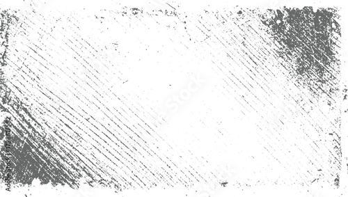 grunge old frame Distressed wood grain texture vector illustration. Vertical scratch noise lines forming rustic surface effect. black and whit design vector design on transparent background. 