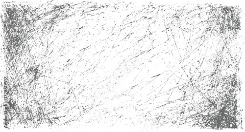 grunge black and whit frame Scratch urban, scratched  texture, Dust Overlay. Vector Illustration. Distressed, Scratch vector design on transparent background. 
