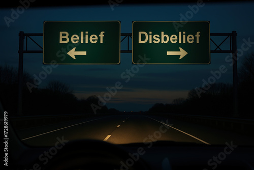 The Crossroads of Conviction: Navigating the Dichotomy of Belief and Disbelief