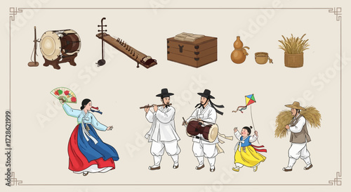 Korean Traditional Culture and Celebration Elements