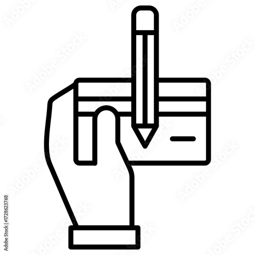 Balance Check Outline Icon