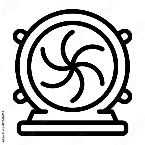 This Futuristic Portal icon is suitable for Science Fiction, Sci-fi Film, etc.