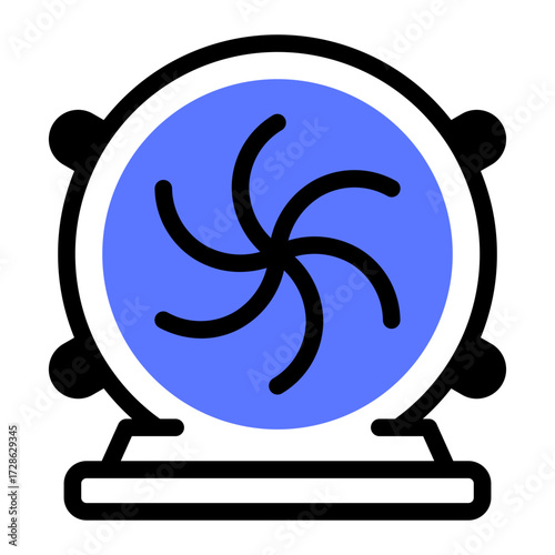 This Futuristic Portal icon is suitable for Science Fiction, Sci-fi Film, etc.