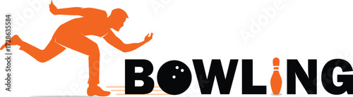 Great editable vector professional bowling logo best for your club team and competition community	