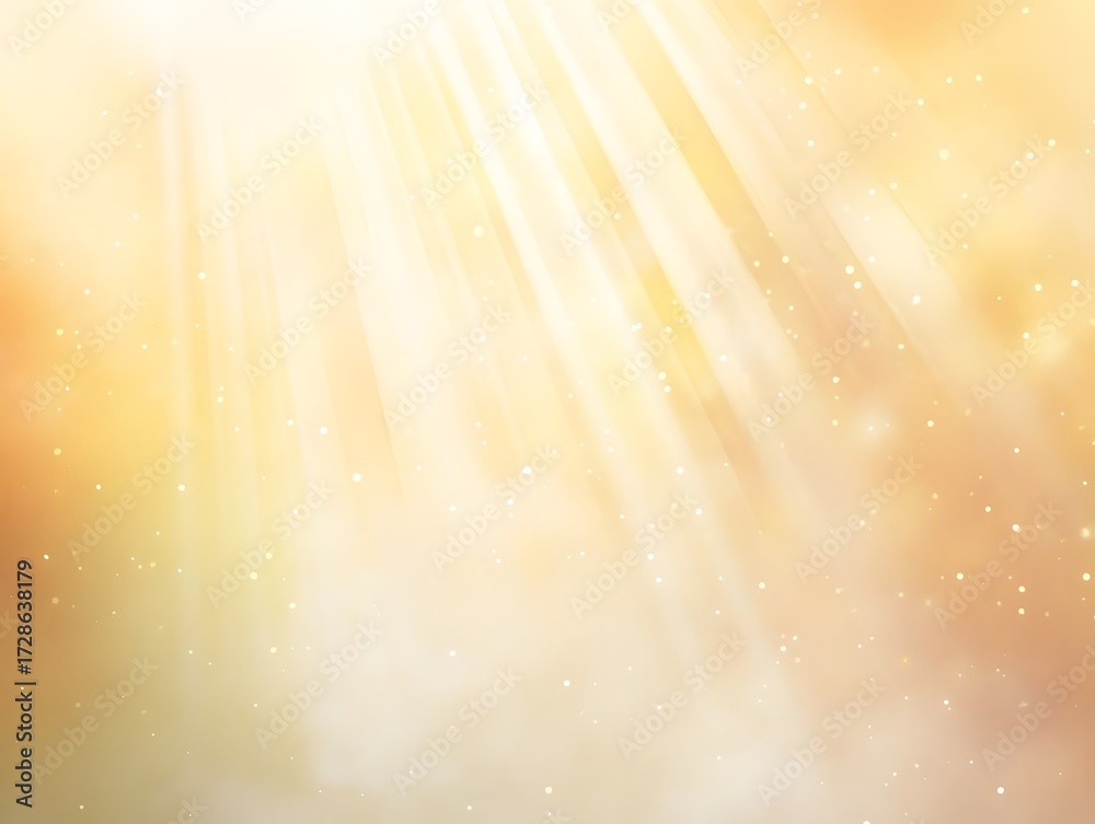 Obraz premium Golden Light Rays Background Abstract Texture