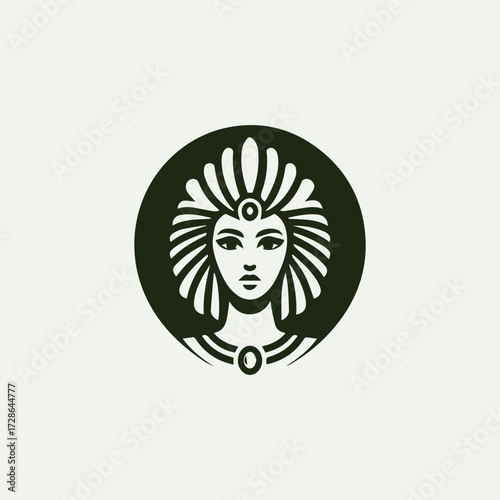 Queen Cleopatra Logo