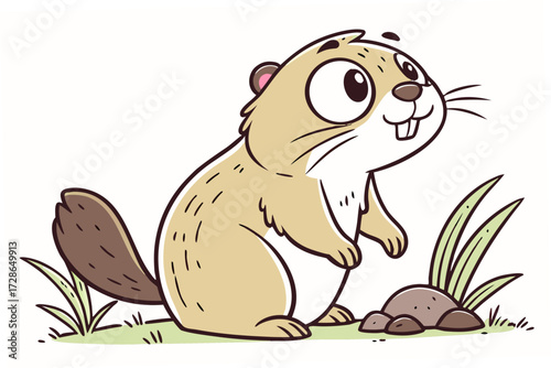 squirrel with acorn