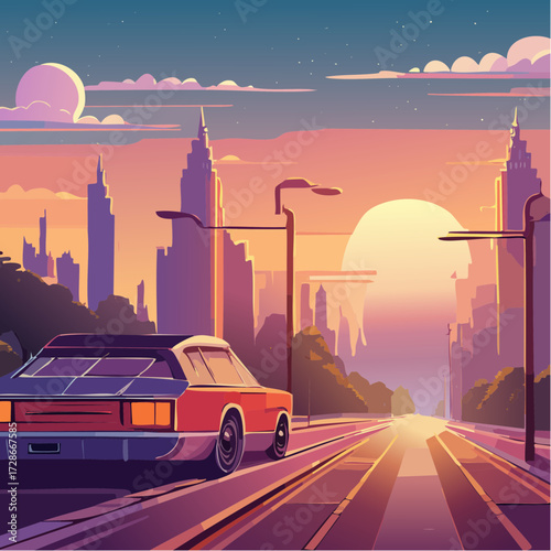 city at night