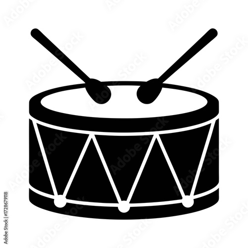 Drum set musical instrument percussion drums snare bass drum kit rhythm music beat vector icon 90