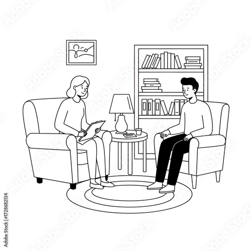 A Therapist and a Patient