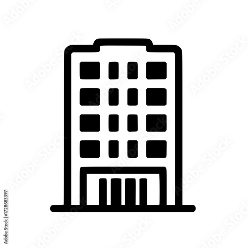 Icono de Edificio, Construcción, Arquitectura