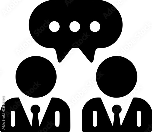 Icono de Charla, Comunicación, Chat