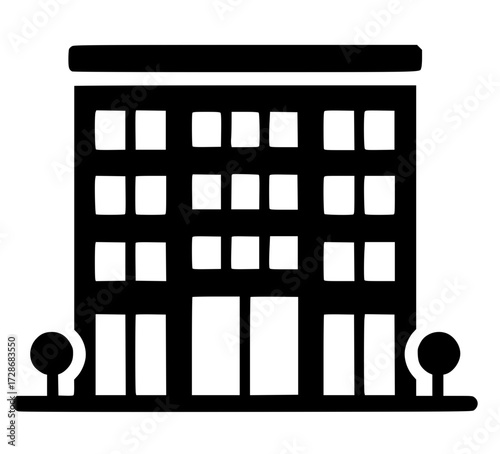 Icono de Edificio, Construcción, Arquitectura