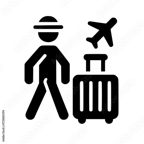 Travel, International, Vacation, Holiday Icon