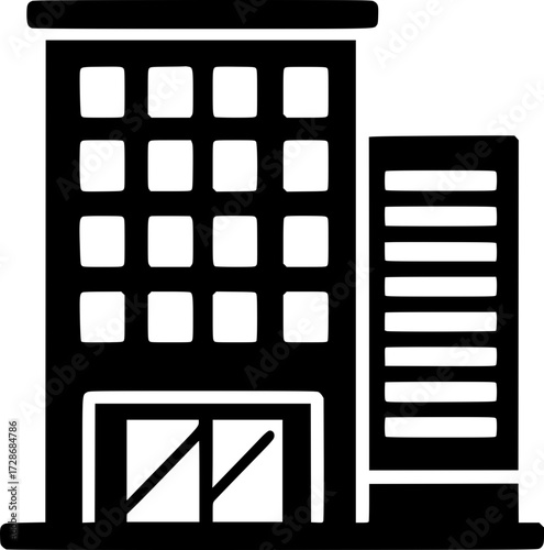 Apartment, Office, Real Estate, Property Icon
