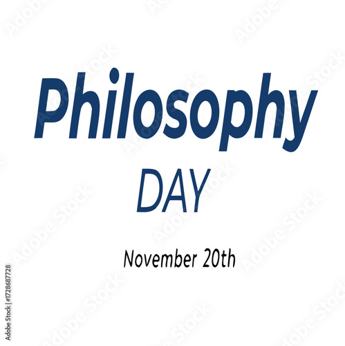 world philosophy day