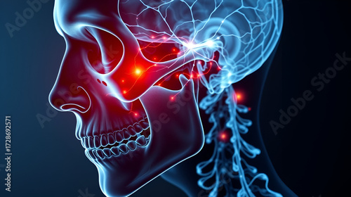 Trigeminal neuralgia chronic pain of facial TMD injury ophthalmic maxillary mandibular sensation central nervous system immune attacks myelin