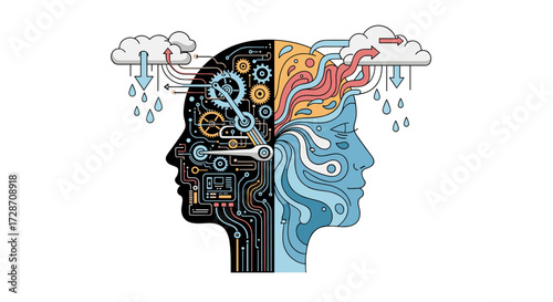 Exploring the intricate interplay between human creativity and artificial intelligence in the modern world.